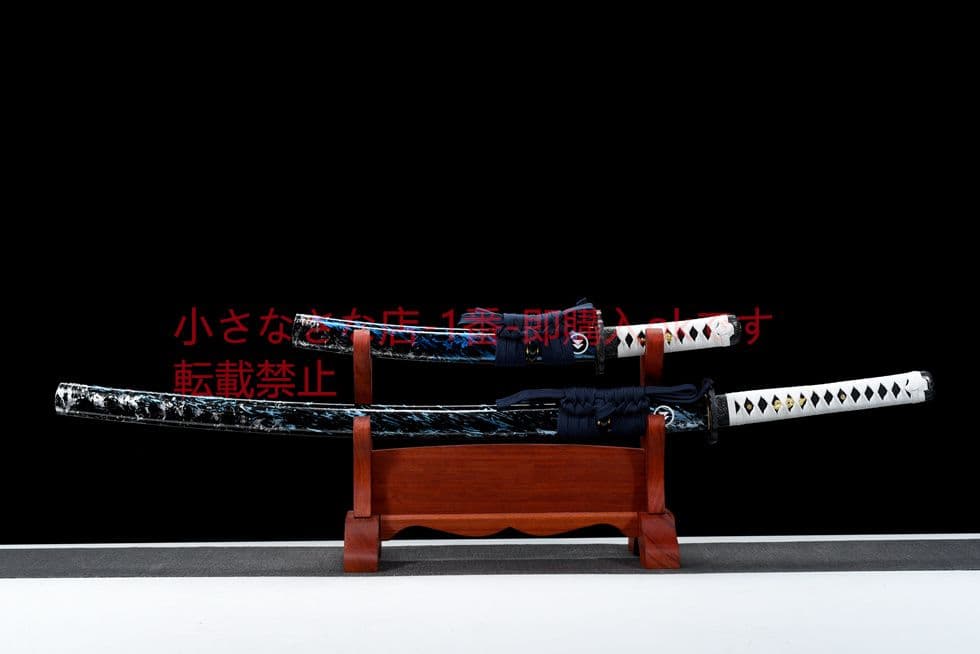 【対馬島の魂-セットナイフ】武具　刀装具　日本刀　模造刀   居合刀 2本