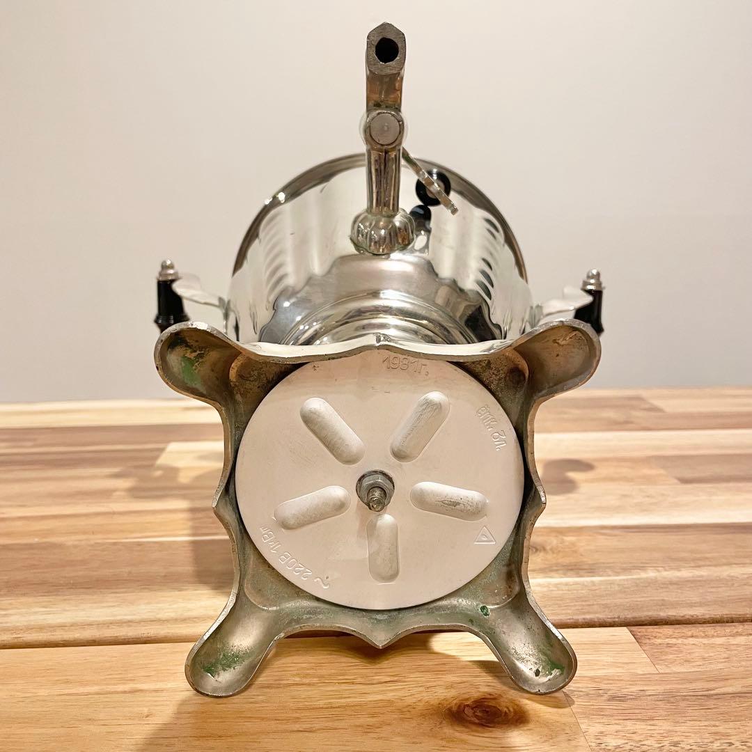 【激レア】サモワール　湯沸かし器　1981年製