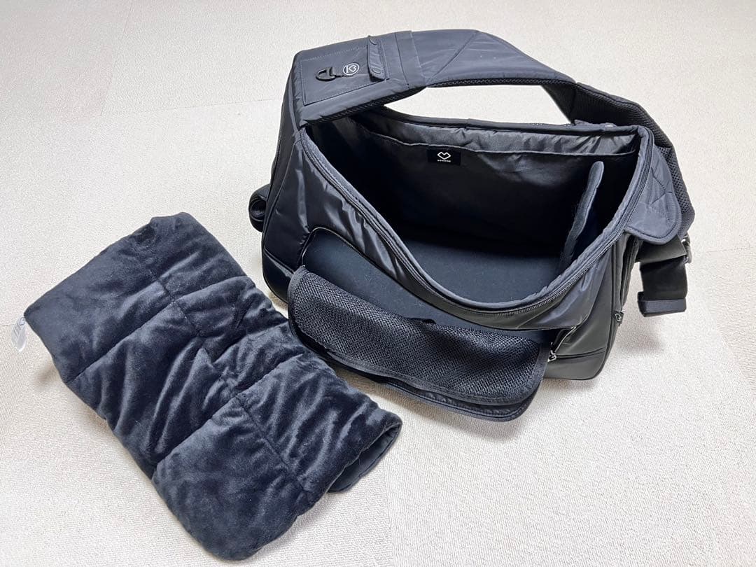 SSOOOK スリングバッグ (左) Lサイズ 黒