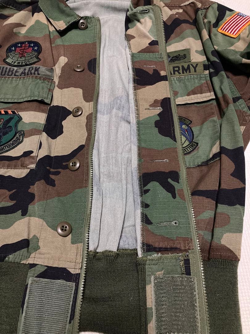 ジャングルファイティーグ　リメイクミリタリージャケット