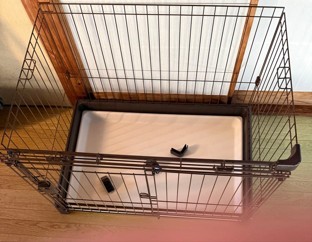 中型犬用金属製ケージ