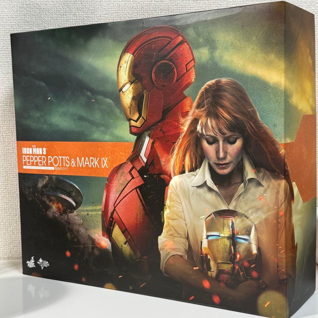 ホットトイズ アイアンマン3 ペッパー・ポッツ & マーク9 未使用品