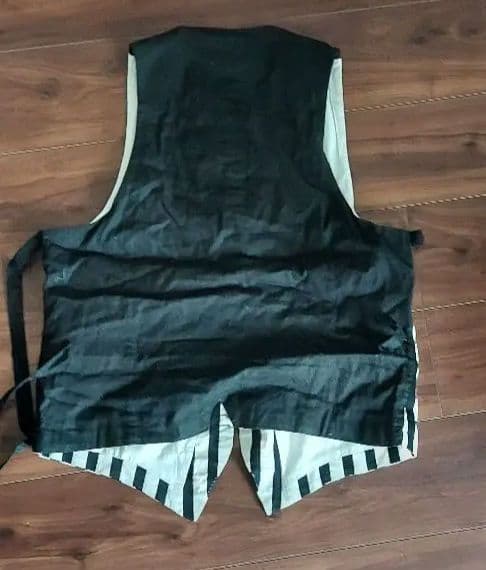 ANN DEMEULEMEESTER 2014SS ストライプジレ XS