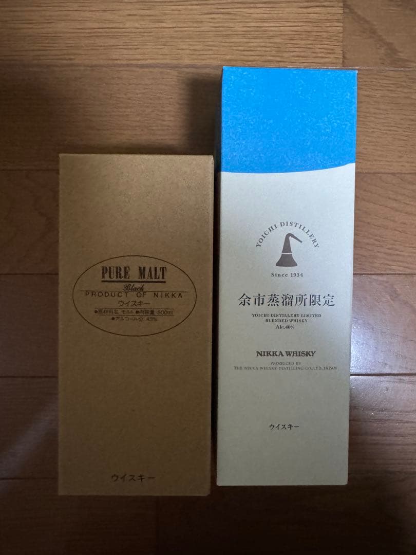 ニッカウイスキー ピュアモルト 700ml &余市蒸溜所限定セット