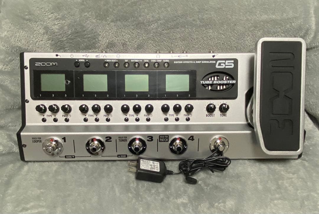 【中古】ZOOM G5 【マルチエフェクター】