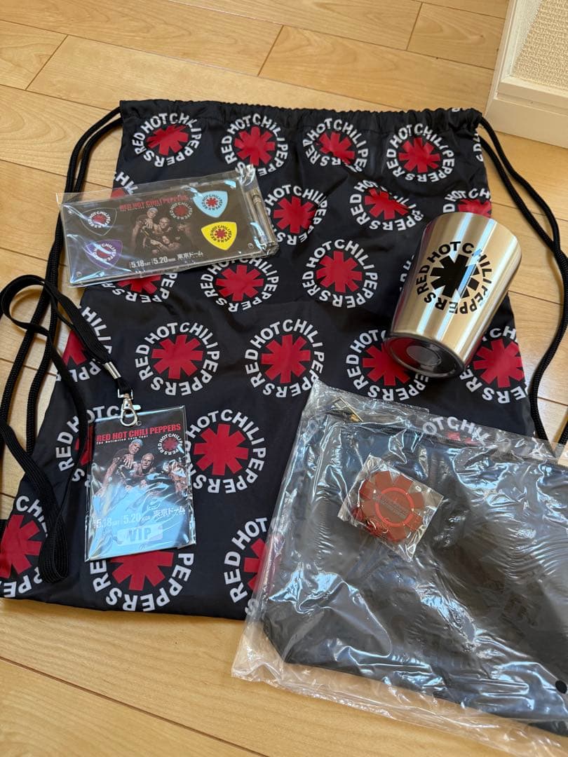 【フル6点】Red Hot Chili Peppers 2024 VIPグッズ