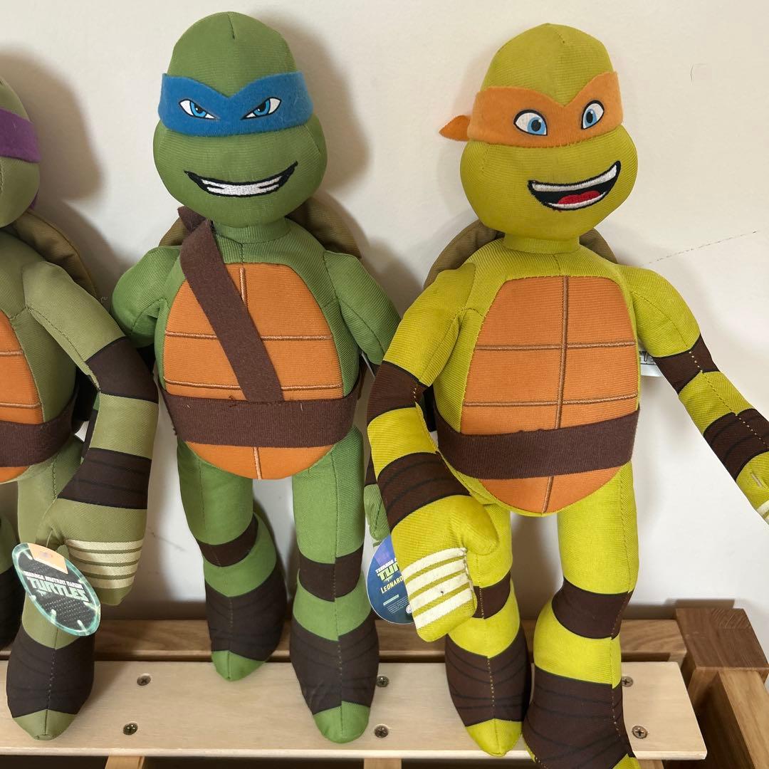 ミュータント・タートルズ ぬいぐるみ 3体セット