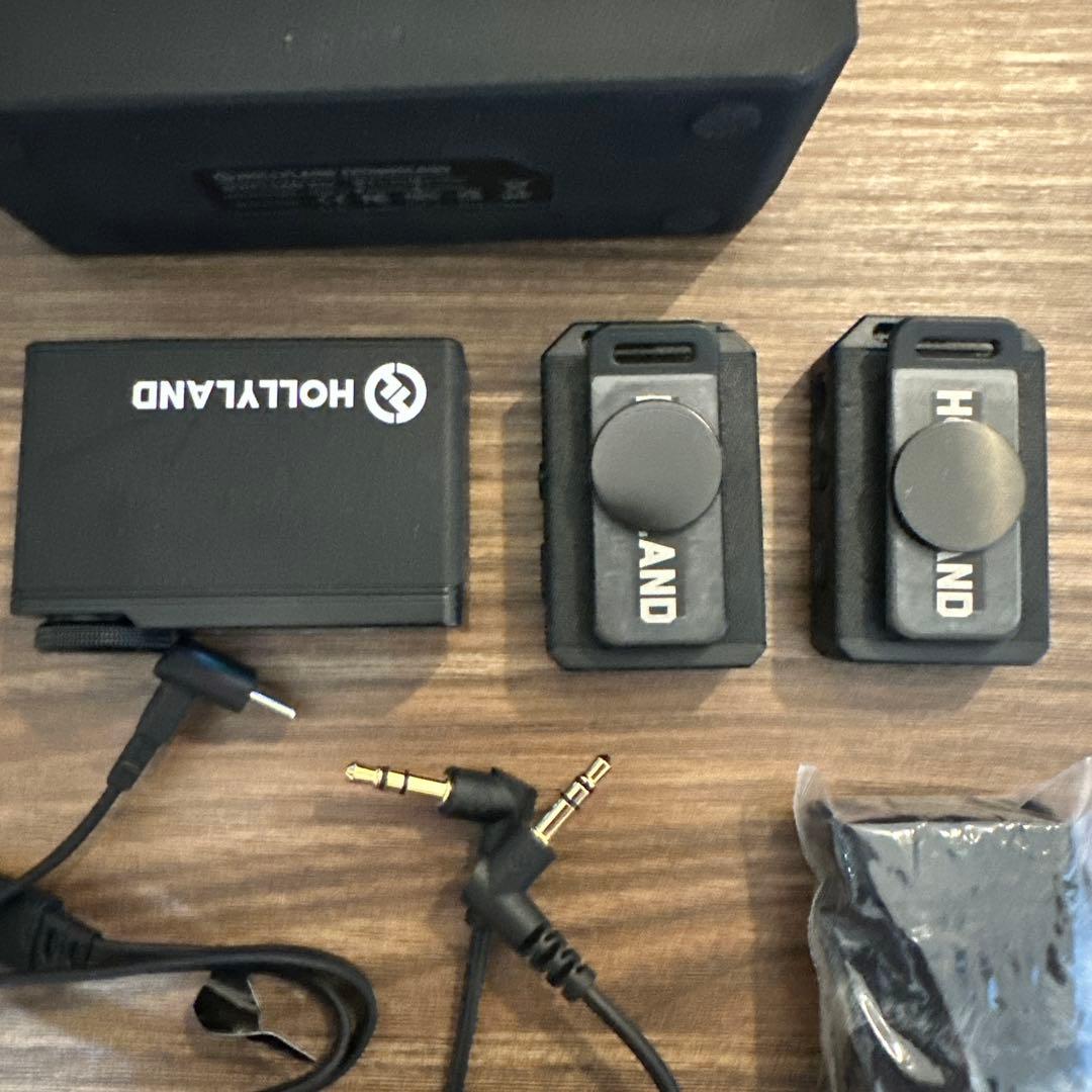 【ほぼ未使用】HOLLYLAND LARK MAX ワイヤレスマイクシステム