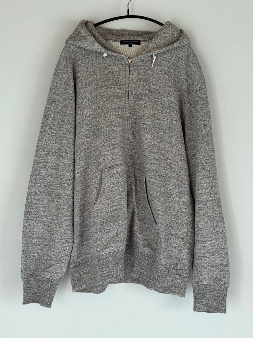 ゆ*か様 comme des garcons homme パーカー 杢グレー