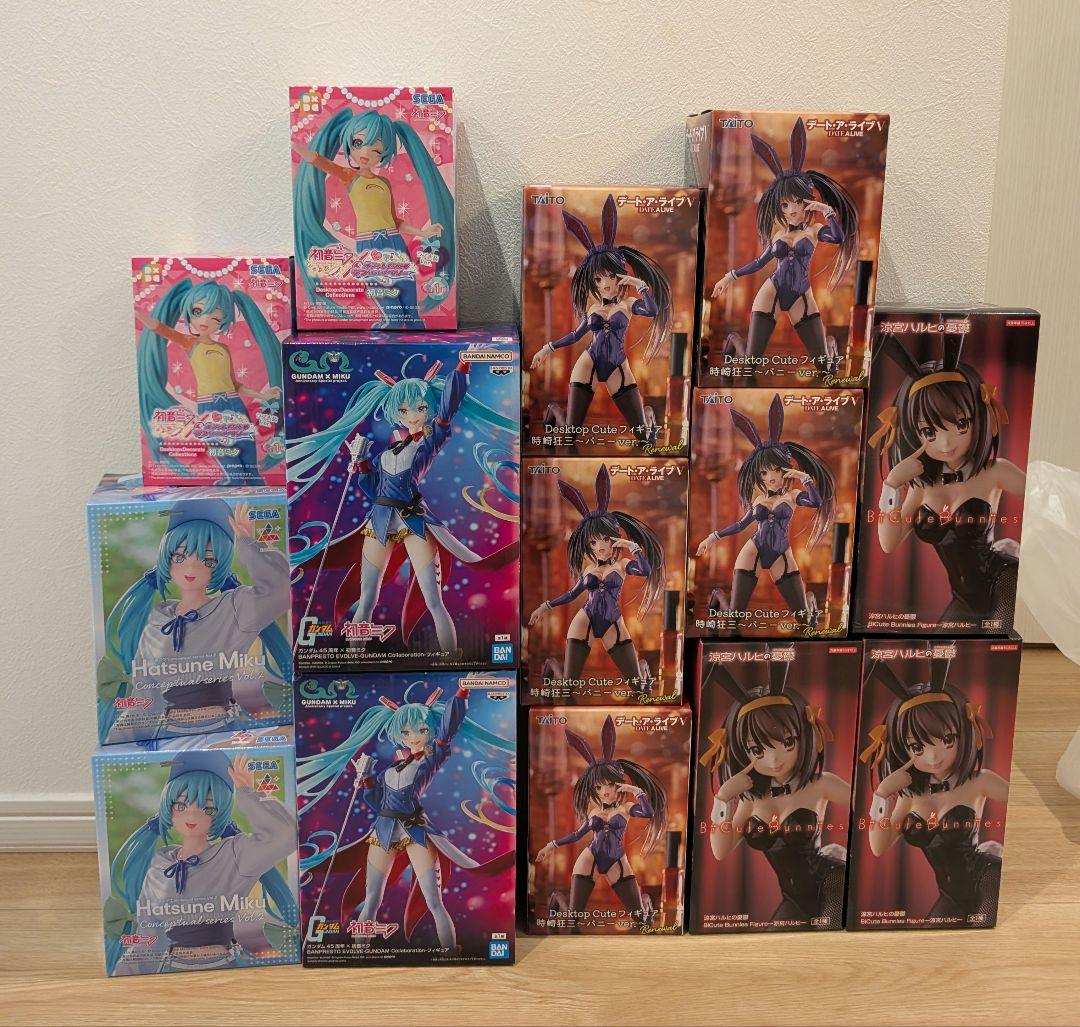 初音ミク　美少女　フィギュア　まとめ売り　14個セット