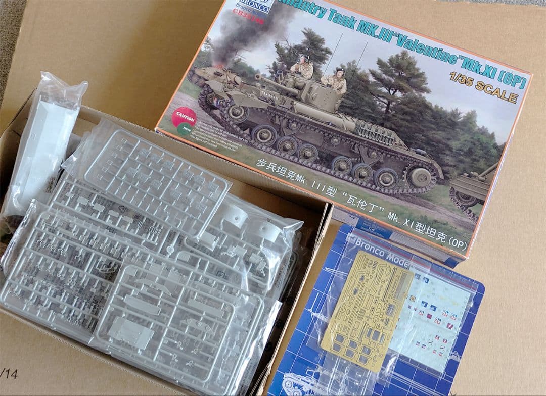 その他 Bronco Tank MK.III 'Valentine' Mk.XI