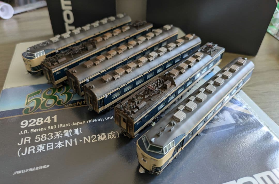 TOMIX JR 583系電車 N1・N2編成セット