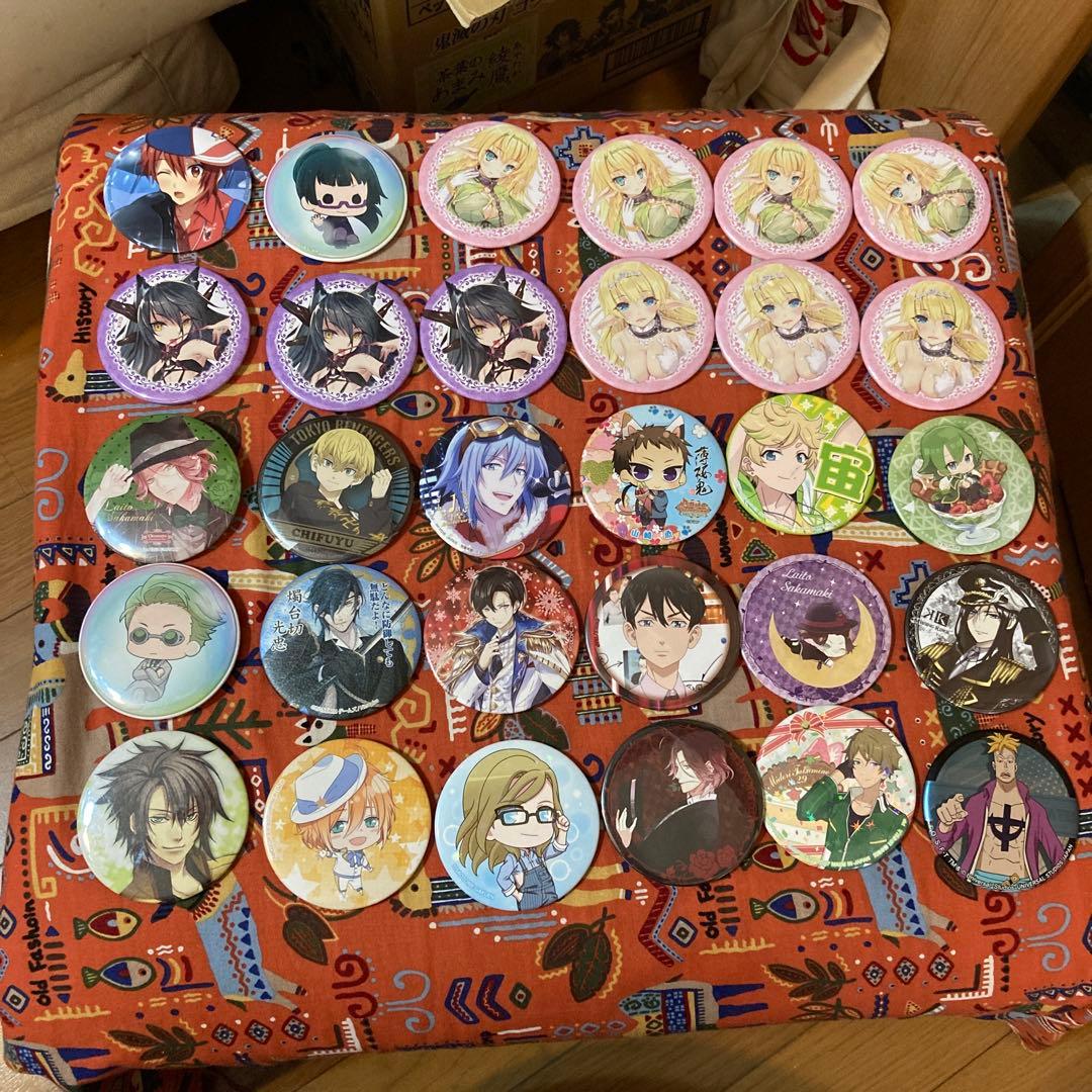 バラ売り可　アニメ　缶バッジ　30点セット