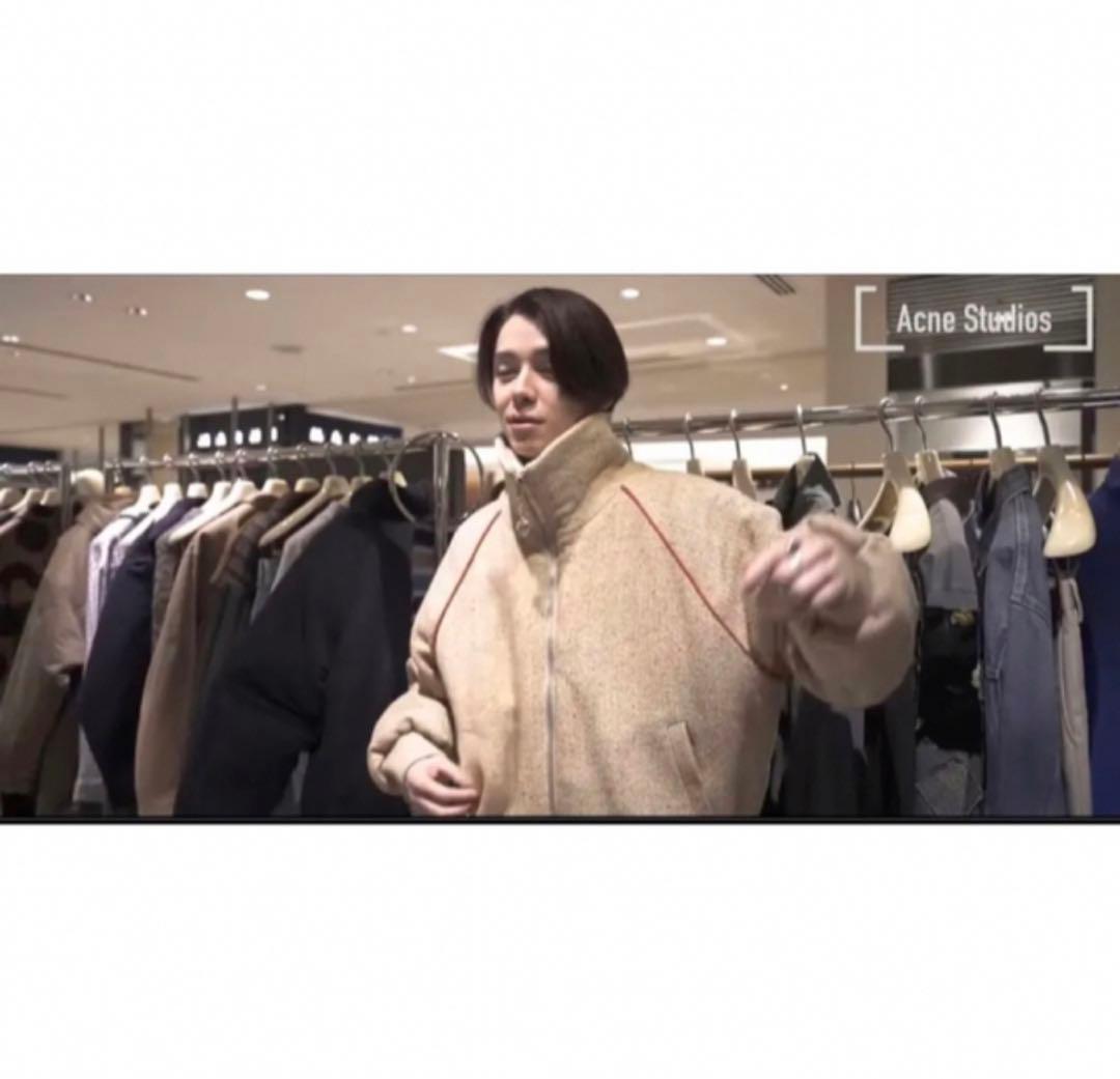 【特大値下げ中】Acne Studios 22awパテッドツイード