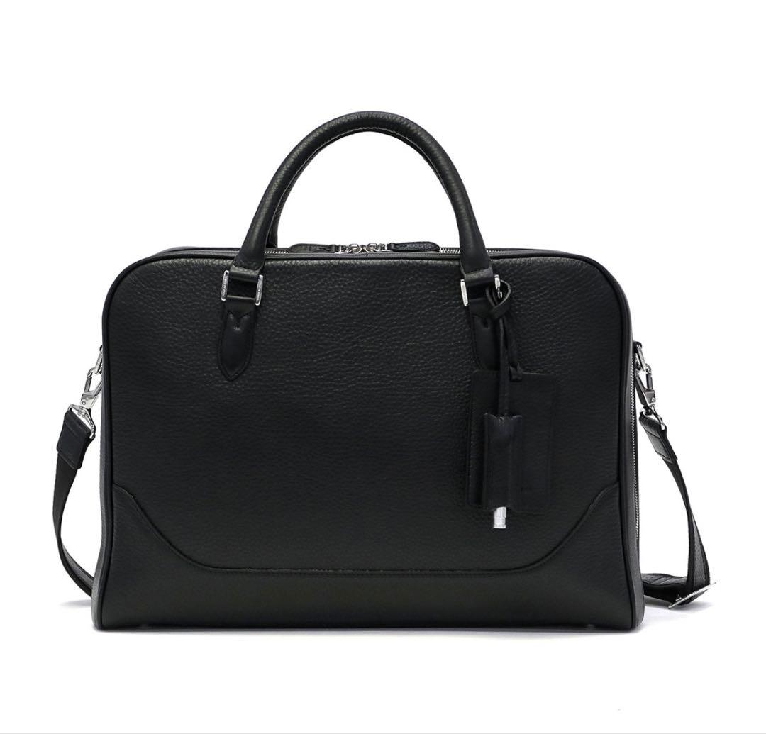 ★美品★Pelle Morbida ビジネスバッグ ブラック