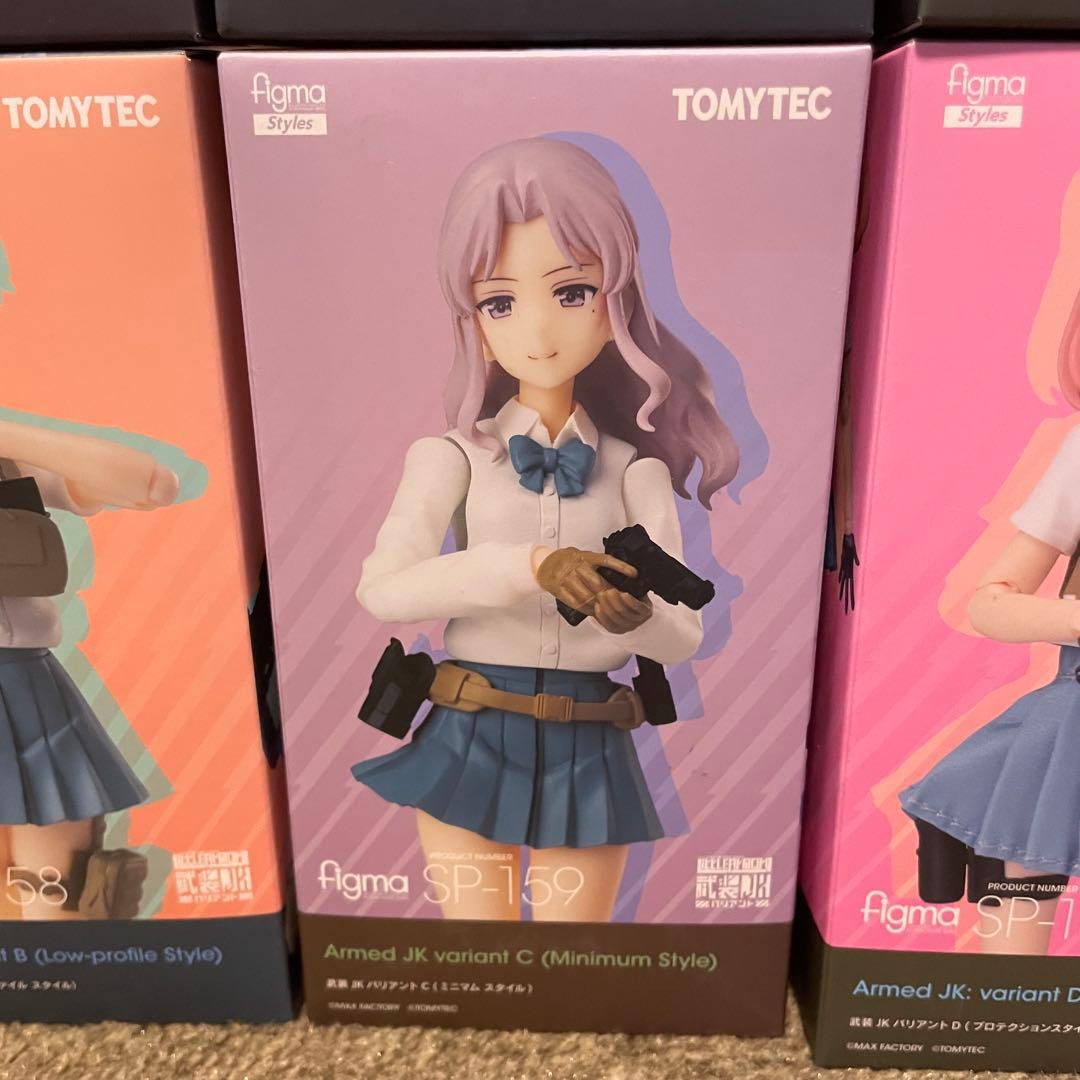 figma武装JK 6体セット 新品未開封