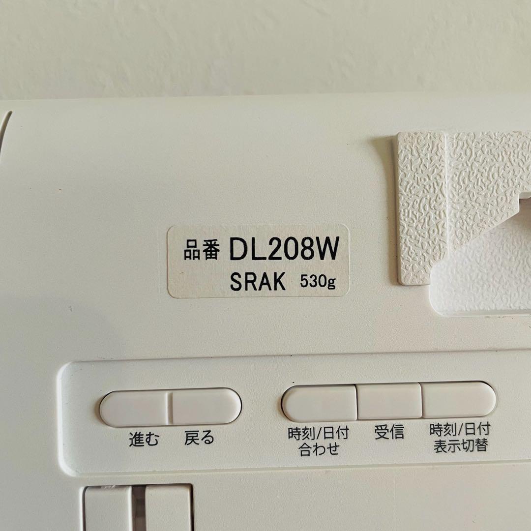 SEIKO セイコー 電波時計 デジタル　置時計 DL208W