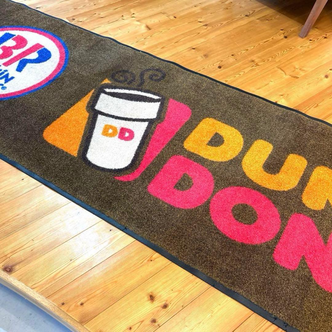 バスキンロビンス x ダンキンドーナツ　アドバタイジング　カーペット　看板