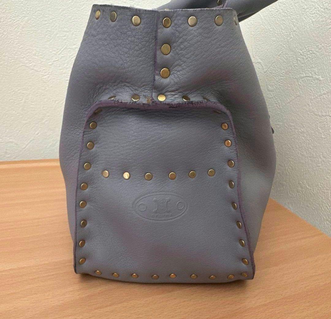 値下交渉可_CELINE セリーヌ ブギーバッグ スタッズ レザー ハンドバッグ