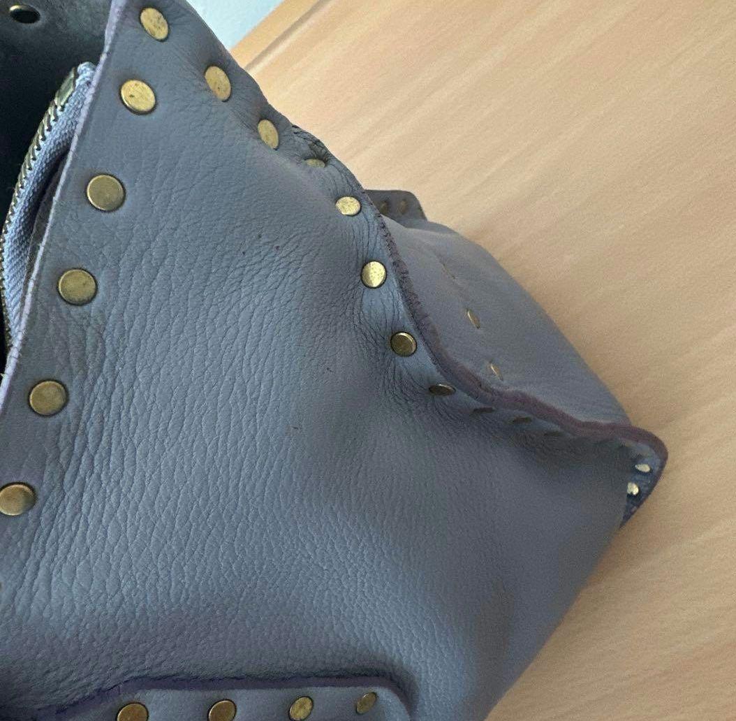 値下交渉可_CELINE セリーヌ ブギーバッグ スタッズ レザー ハンドバッグ