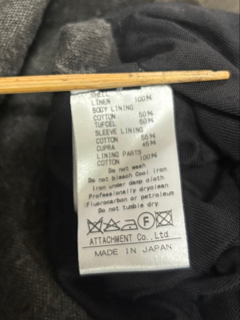 KAZUYUKI KUMAGAI attachment リネンジャケット