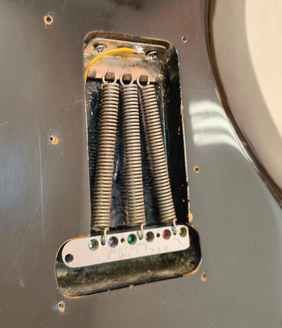 【メンテ済】FERNANDES FST-70 BK ハードケース付き ビンテージ