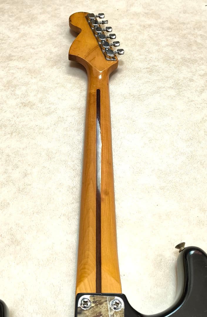 【メンテ済】FERNANDES FST-70 BK ハードケース付き ビンテージ