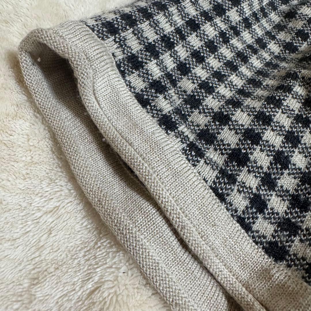 SOOR PLOOM チェックニットスカート 6Y