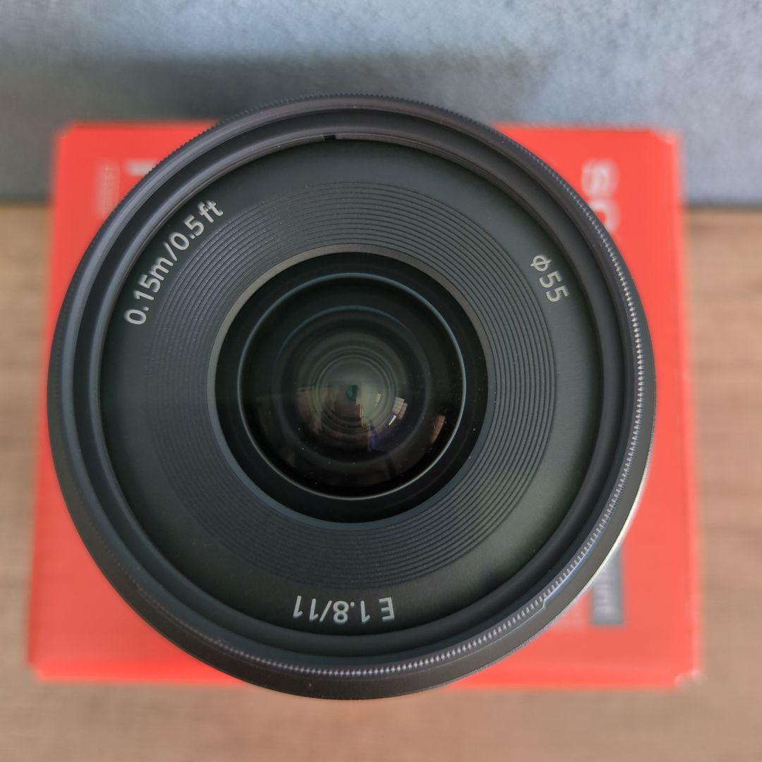 【新品同様】SONY E 11mm F1.8 広角単焦点レンズ