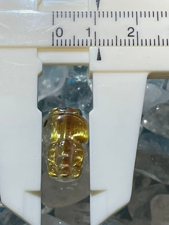 太陽放射　ルチルクォーツ