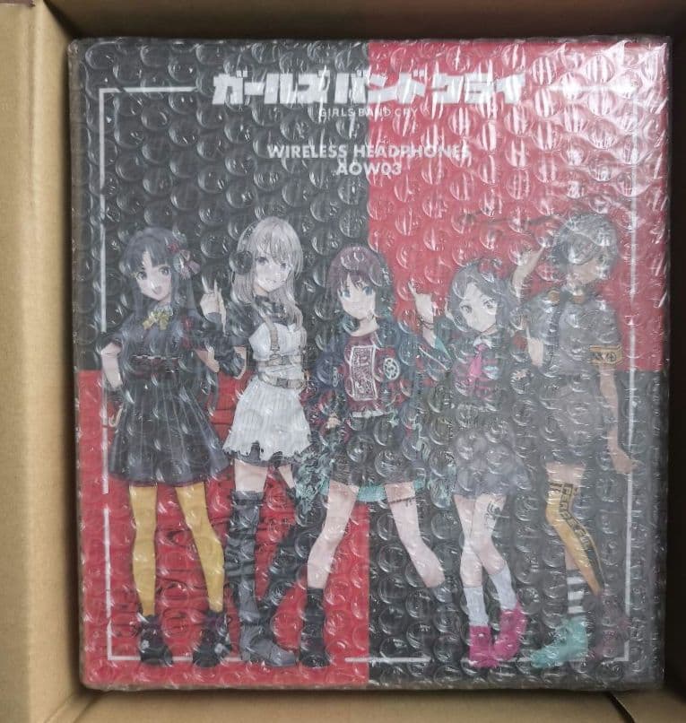 ワイヤレスヘッドホンANIMA AOW03ガールズバンドクライコラボ全員ver