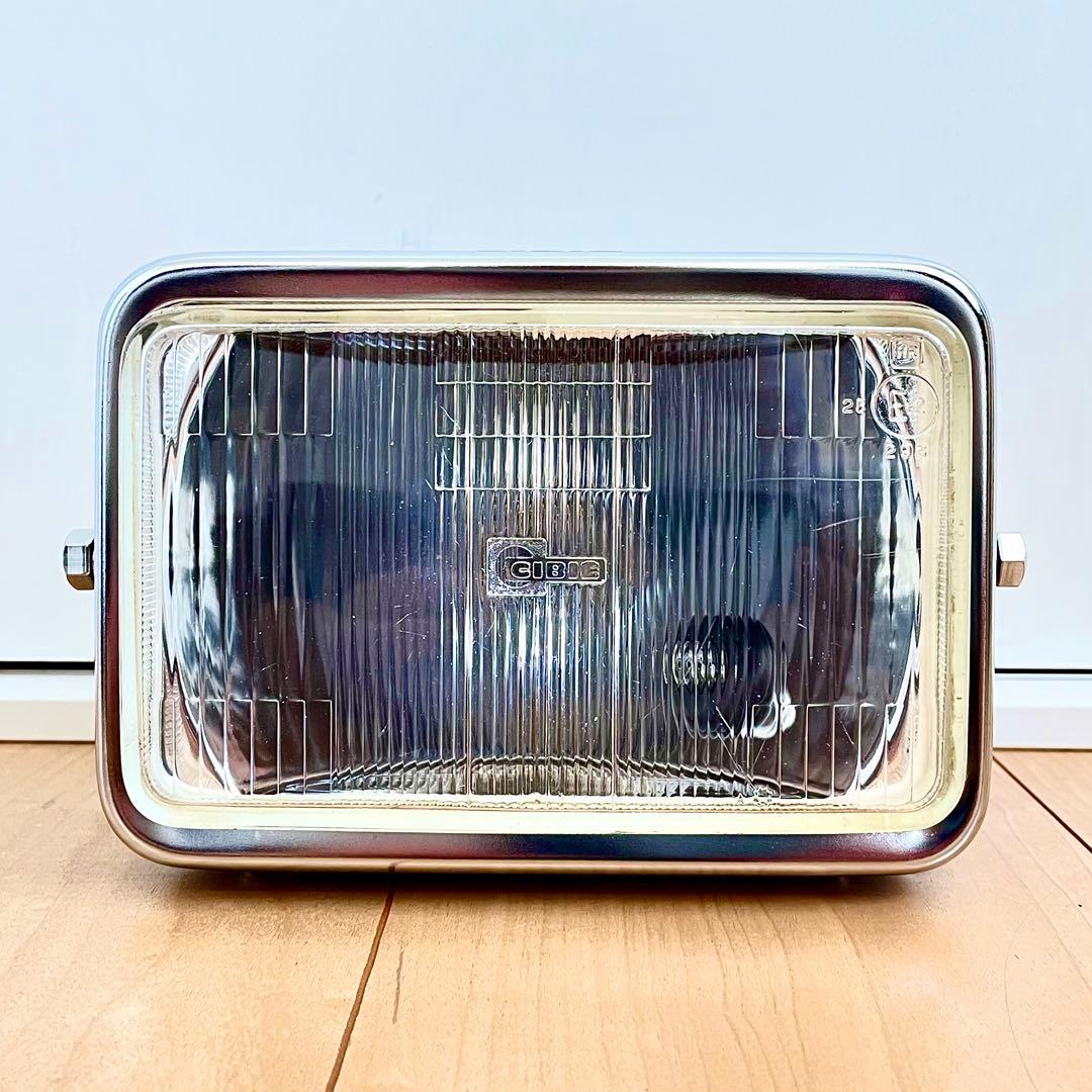 シビエ CIBIE 角型 ヘッドライト CBR400F 当時物 角目