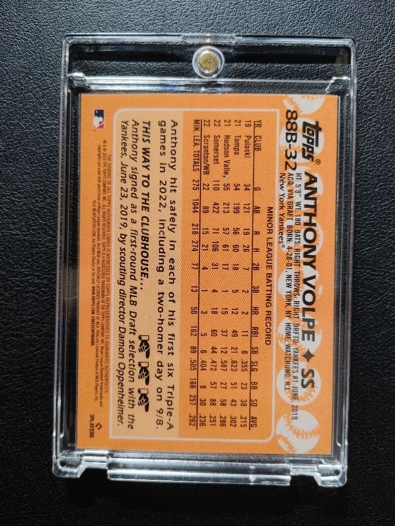 その他 anthony volpe Cherry parallel