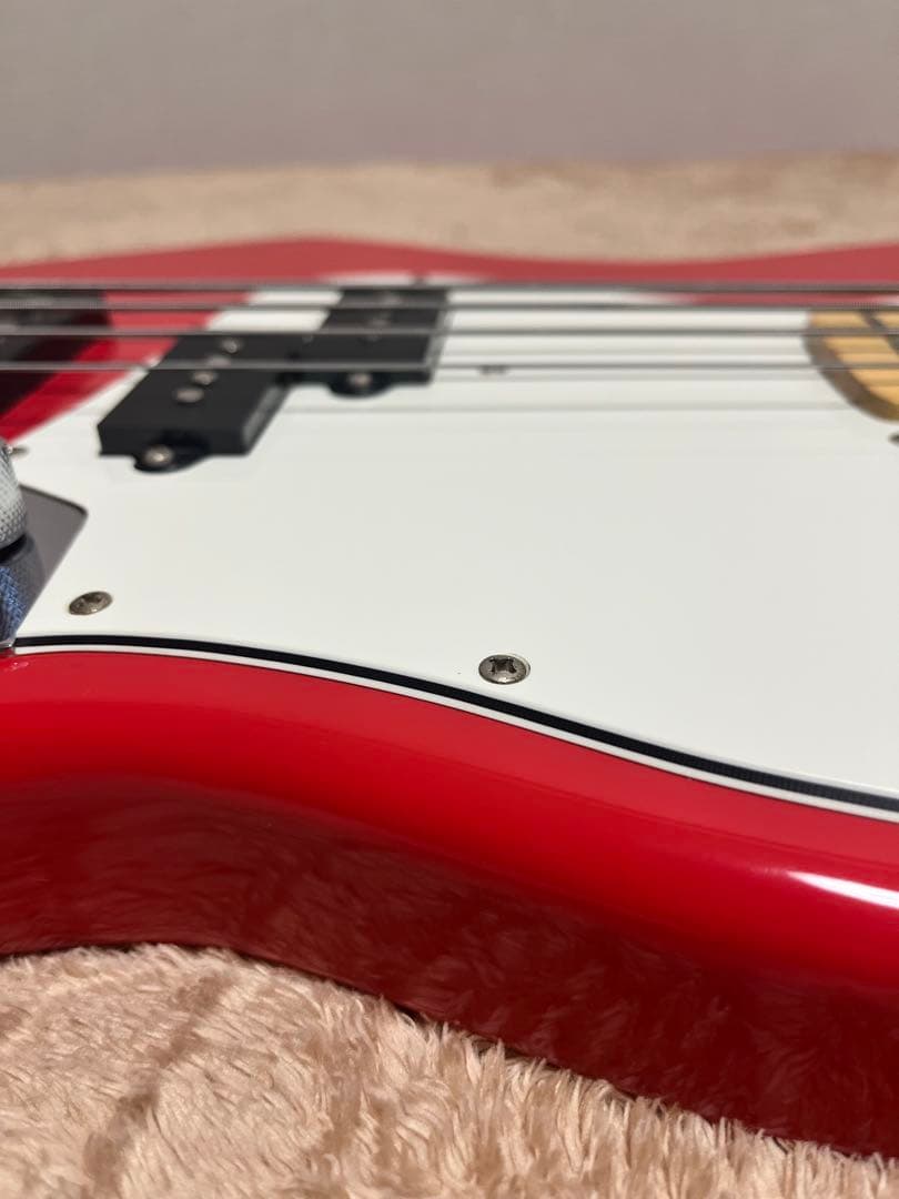 GrassRoots G-JB レッド PB+ハムバッカー ジャズベースタイプ