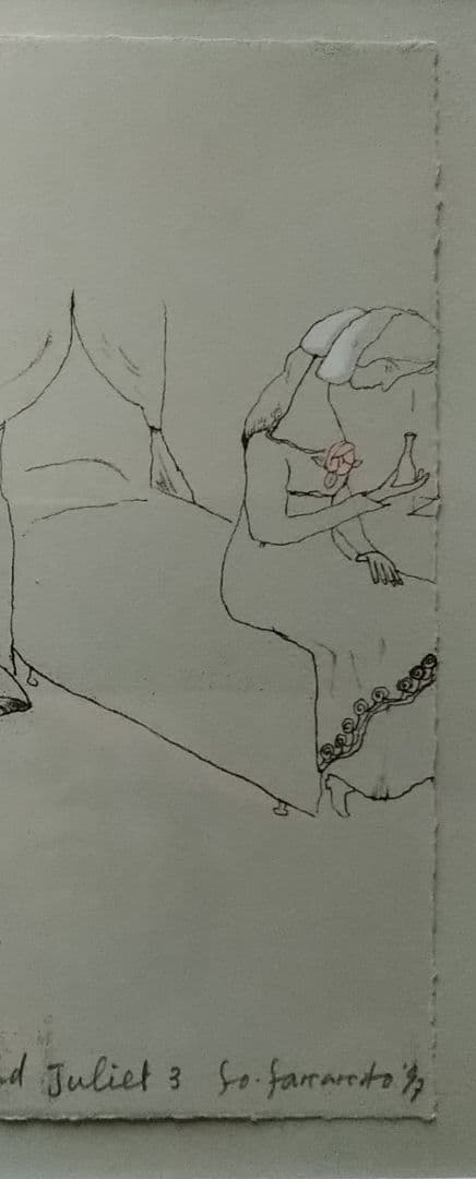 yo山本容子さんの手彩色銅版画 ロミオとジュリエット3