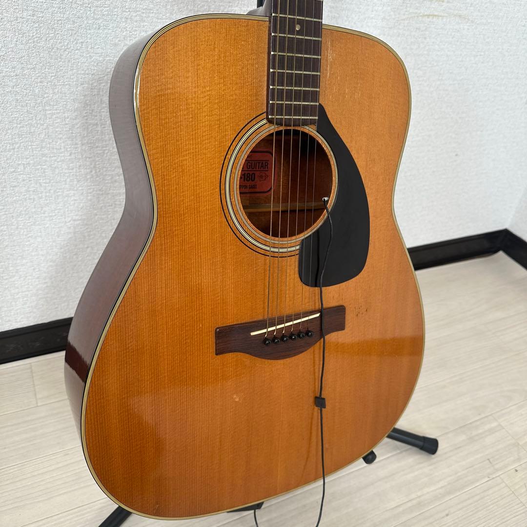 YAMAHA ヤマハ FG-180 赤ラベル ジャパンビンテージ i21※