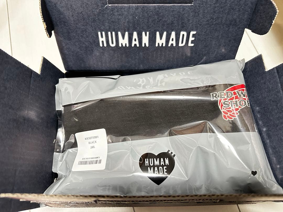 トップス HUMAN MADE x RED WING T-Shirt Black 2xl