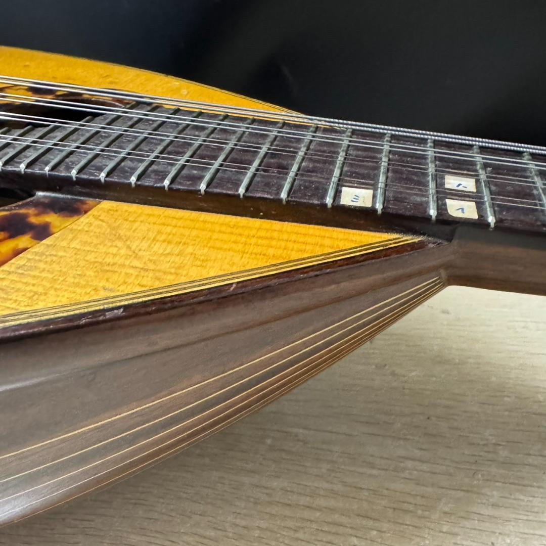 ★石川捷二郎　マンドリン　No.1 　1977年製　手工品　ハードケース付