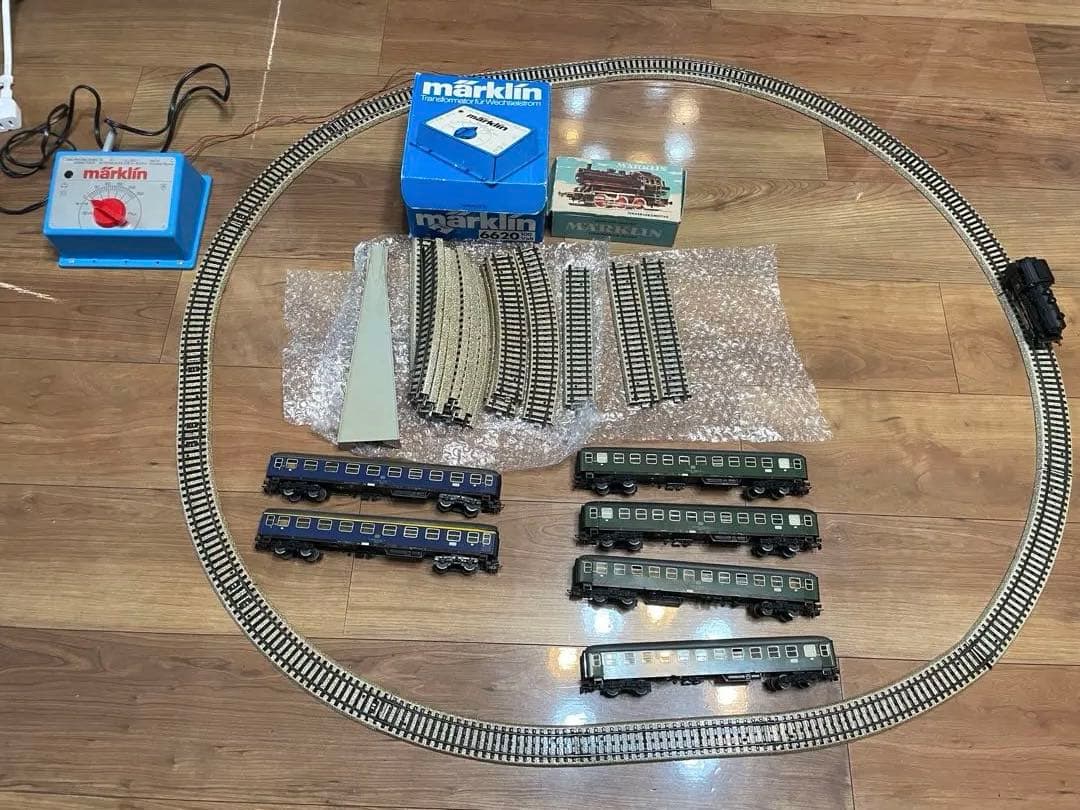 すぐ遊べる　メルクリン HOゲージ 鉄道模型セット　西ドイツ製