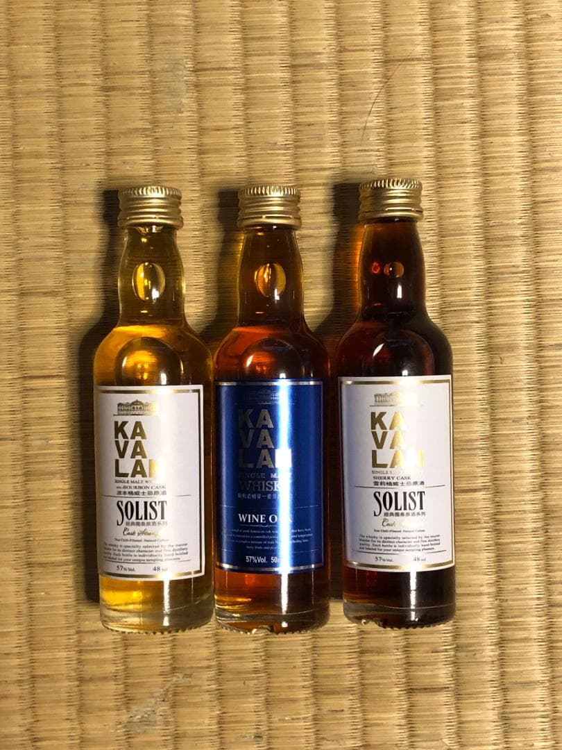 KAVALAN SOLIST ウイスキー 3本セット
