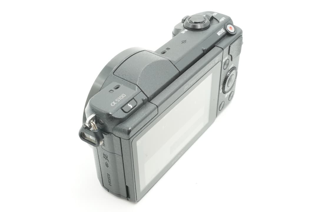 【美品】SONY α5100 ブラック 16-50mm レンズセット ブラック