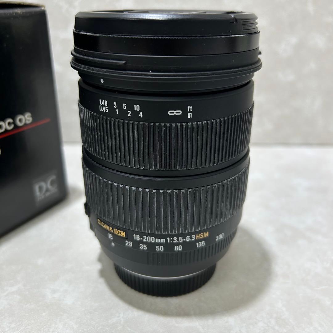 SIGMA レンズ　18-200mm F3.5-6.3 DC OS ニコン