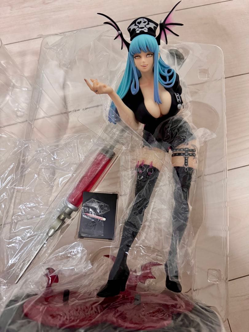 【開封品】イーカプコン限定 フィギュアビルダー モリガンブラックナースVer.