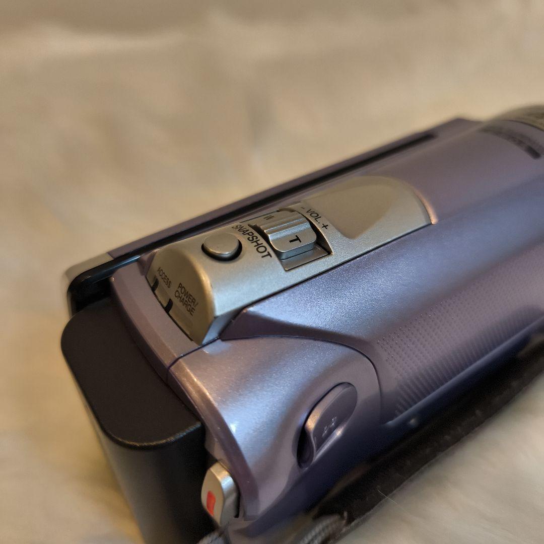 美品 JVC ビデオカメラ Everio GZ-HM33-V バイオレット