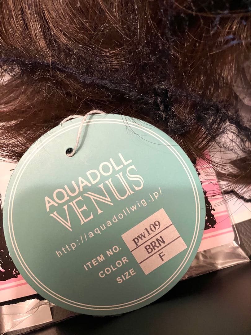最終値下げ！【ほぼ新品】AQUADOLL VENUS ショートウィッグ ブラウン