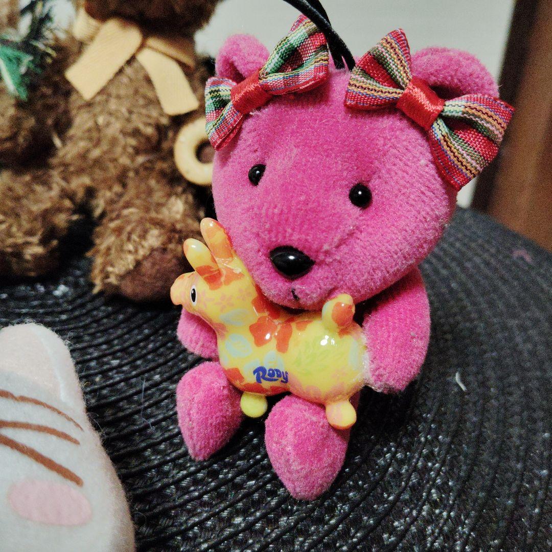 bear set vintage 小型ぬいぐるみ 5体セット