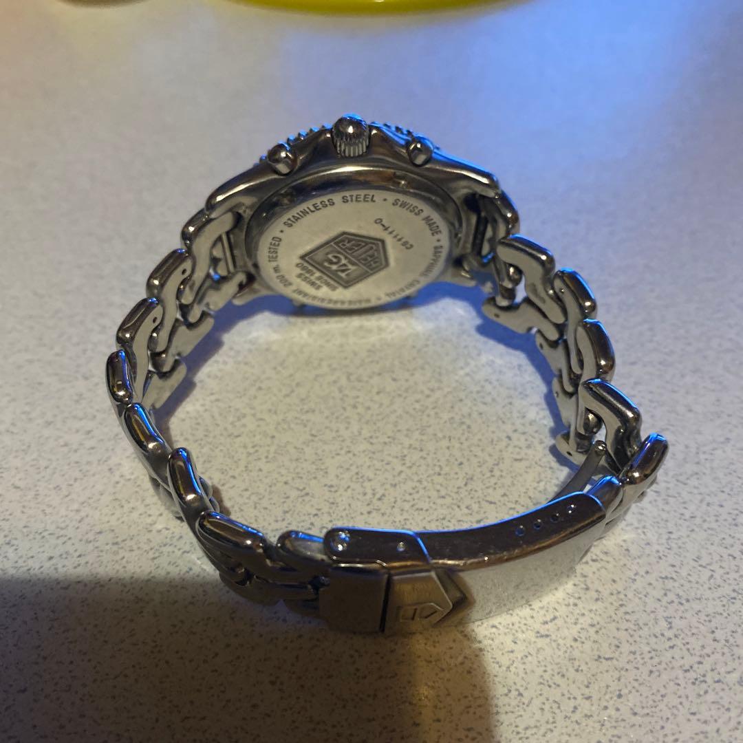 宝*斎様 ジャンクタグホイヤー　セナモデルクロノグラフ腕時計