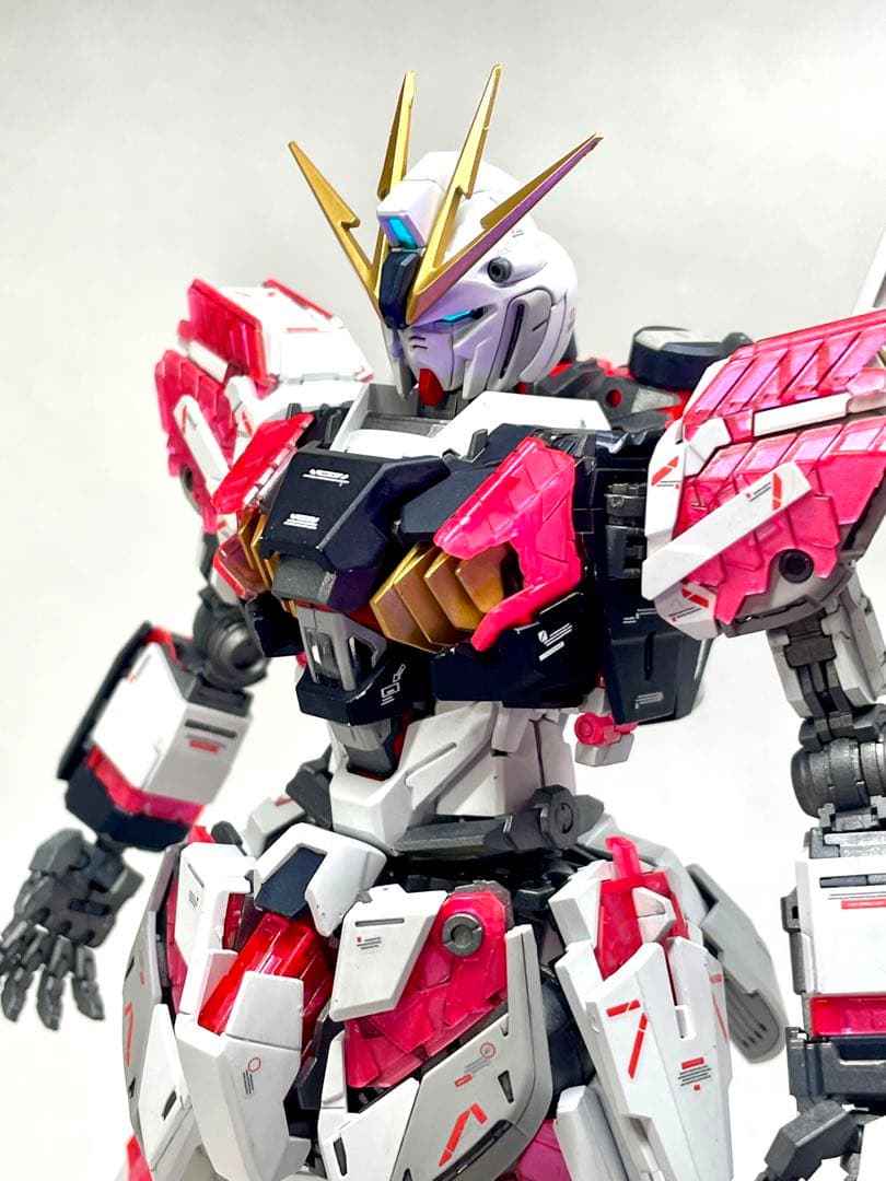 MGナラティブガンダムver.ka νガンダム配色　全塗装　完成品