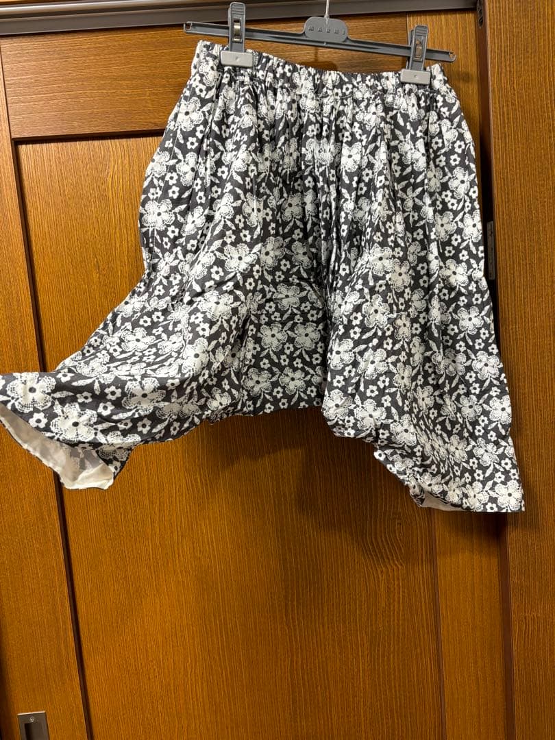 tricot COMME des GARCONS トリコ 花柄サルエルパンツ