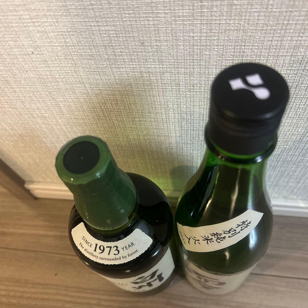 白州NAと而今JIKON 特別純米火入れの2本セット　匿名発送　メルカリ便